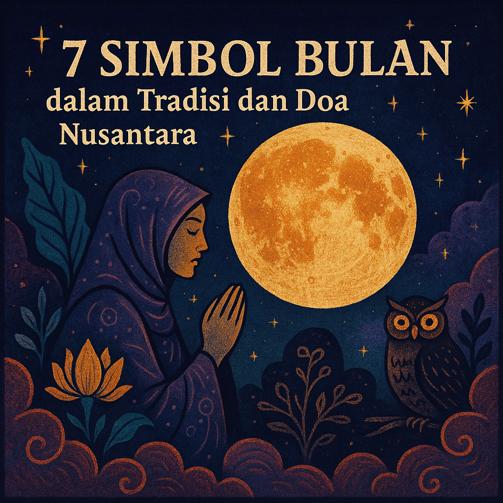 7 Simbol Bulan dalam Tradisi dan Doa Nusantara