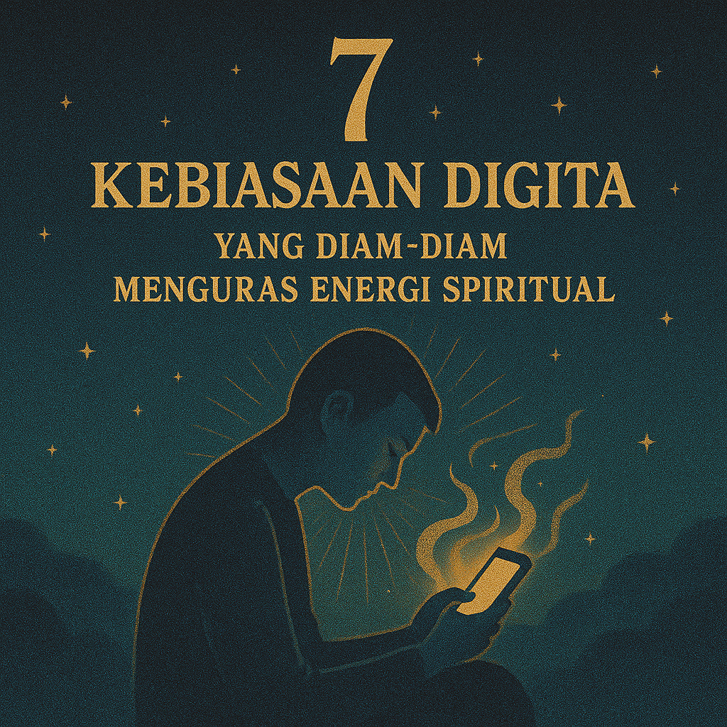 7 Kebiasaan Digital yang Diam-Diam Menguras Energi Spiritual