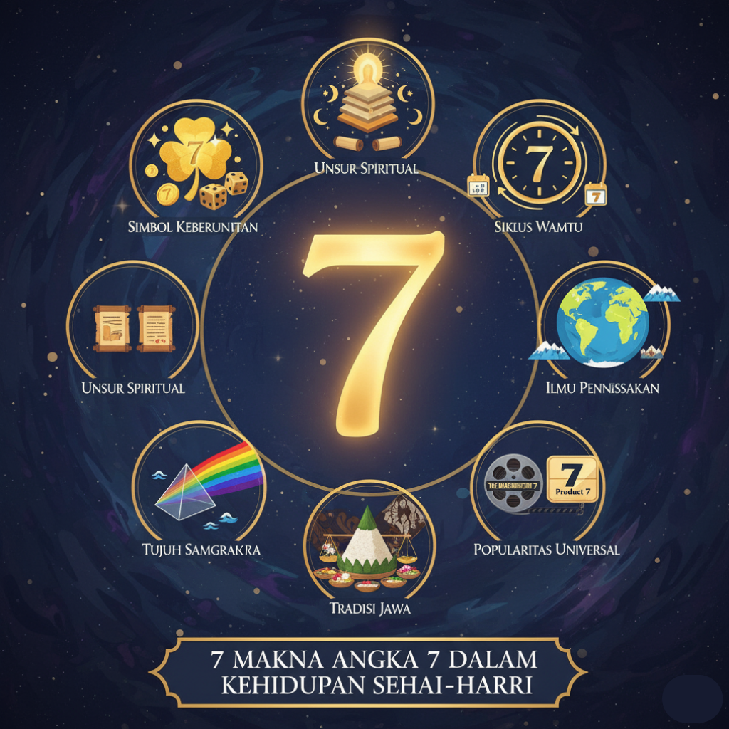7 Makna Angka 7 dalam Kehidupan Sehari-hari