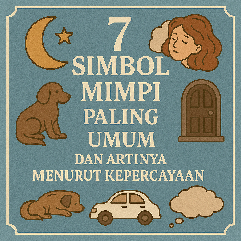 7 Simbol Mimpi Paling Umum dan Artinya Menurut Kepercayaan