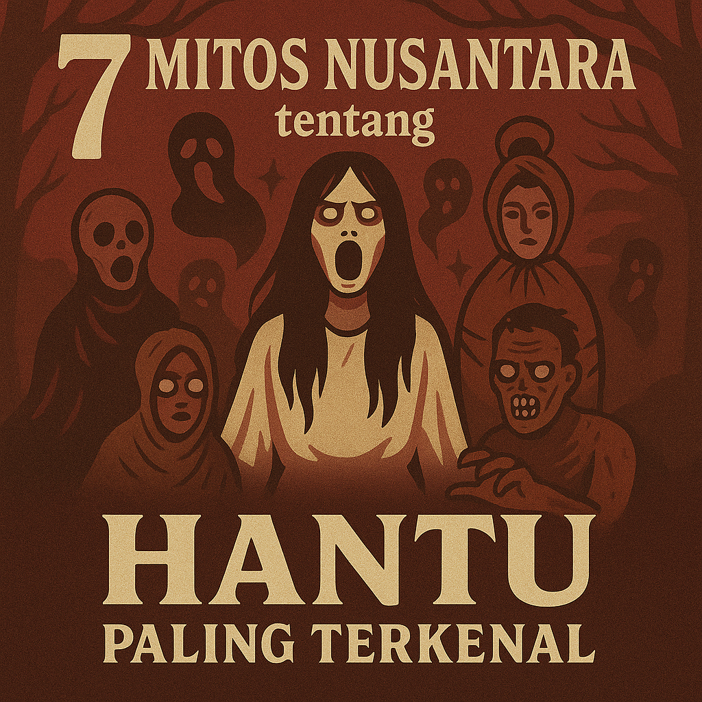 7 Mitos Nusantara tentang Hantu Paling Terkenal