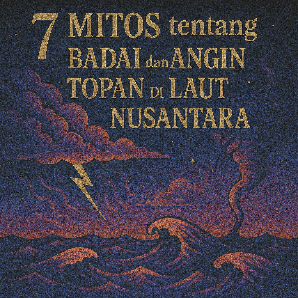 7 Mitos tentang Badai dan Angin Topan di Laut Nusantara
