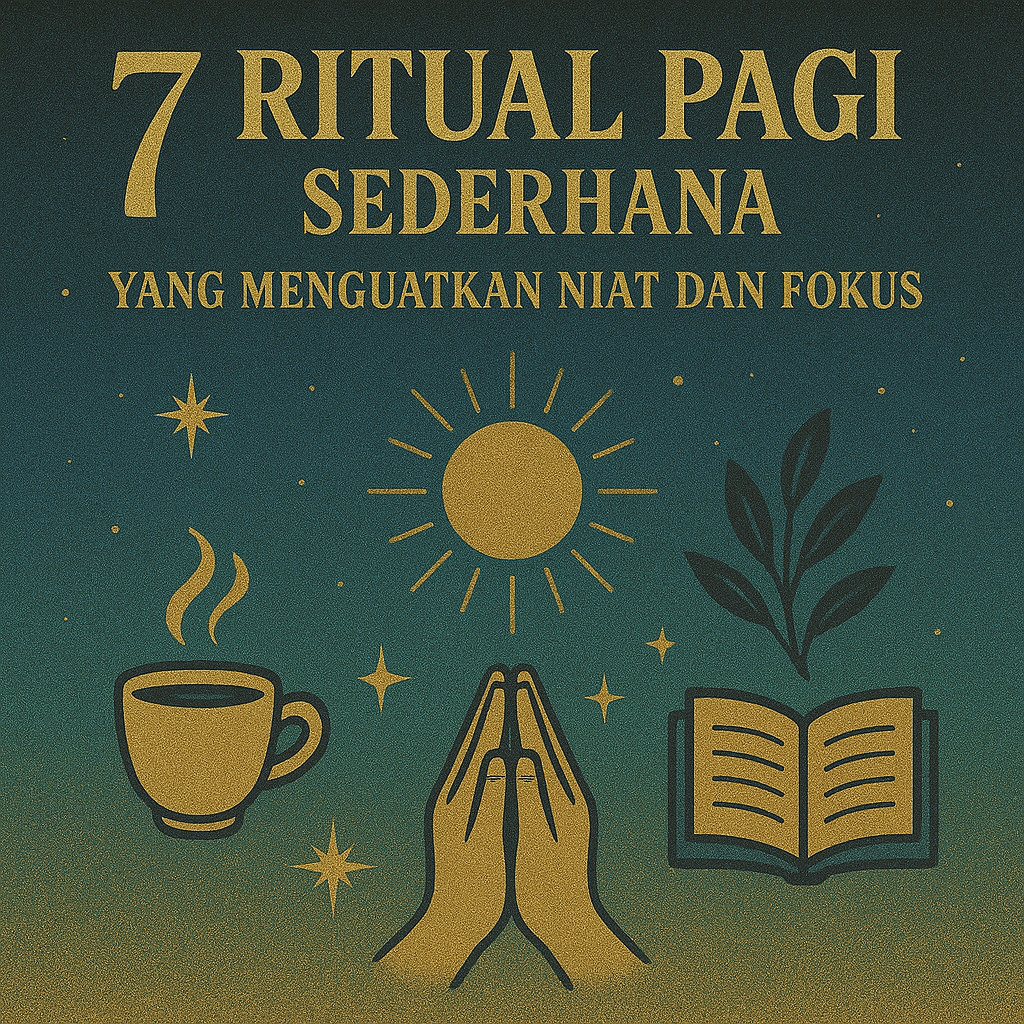 7 Ritual Pagi Sederhana yang Menguatkan Niat dan Fokus