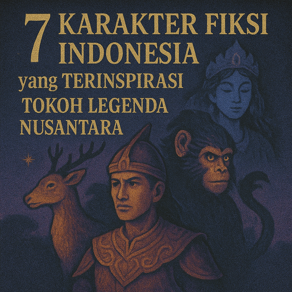 7 Karakter Fiksi Indonesia yang Terinspirasi Tokoh Legenda Nusantara
