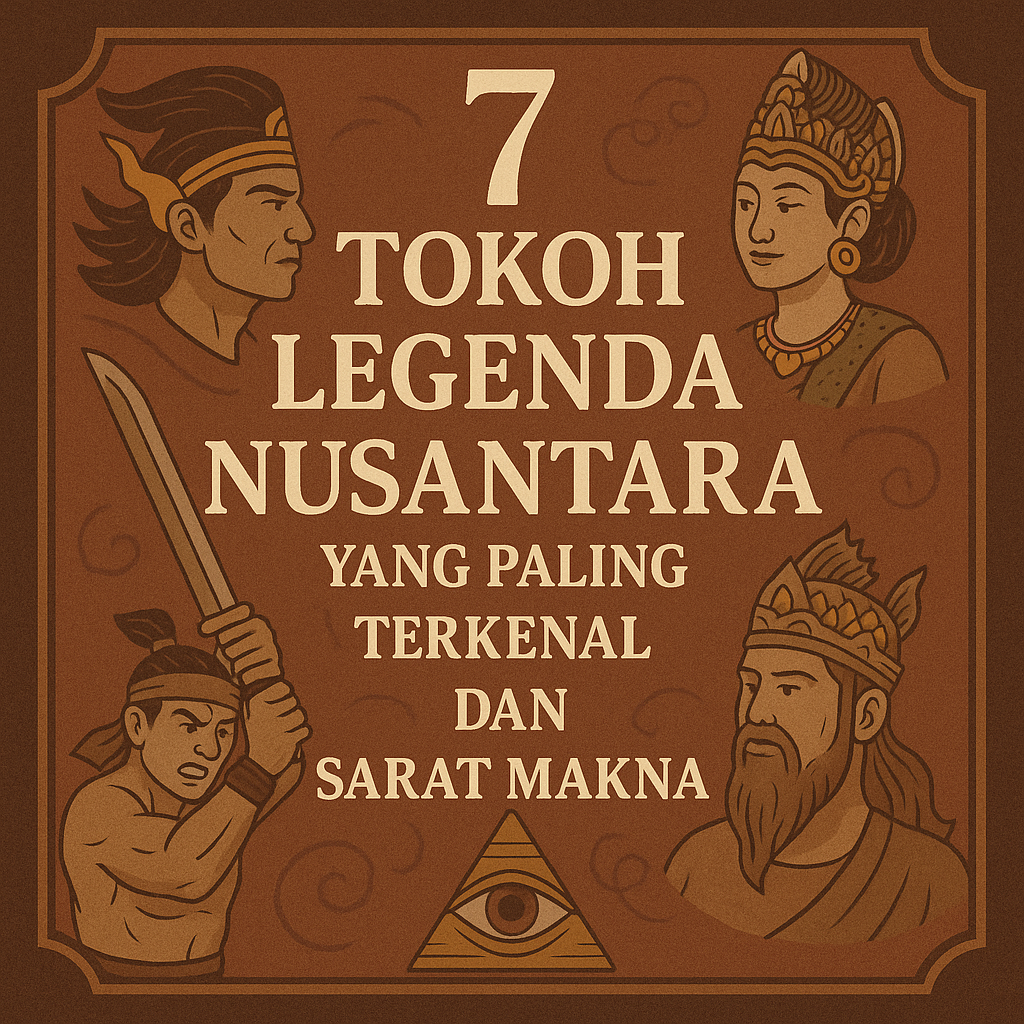 7 Tokoh Legenda Nusantara yang Paling Terkenal dan Sarat Makna