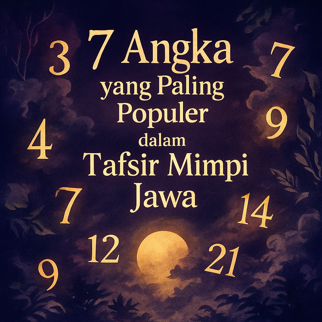 7 Angka yang Paling Populer dalam Tafsir Mimpi Jawa