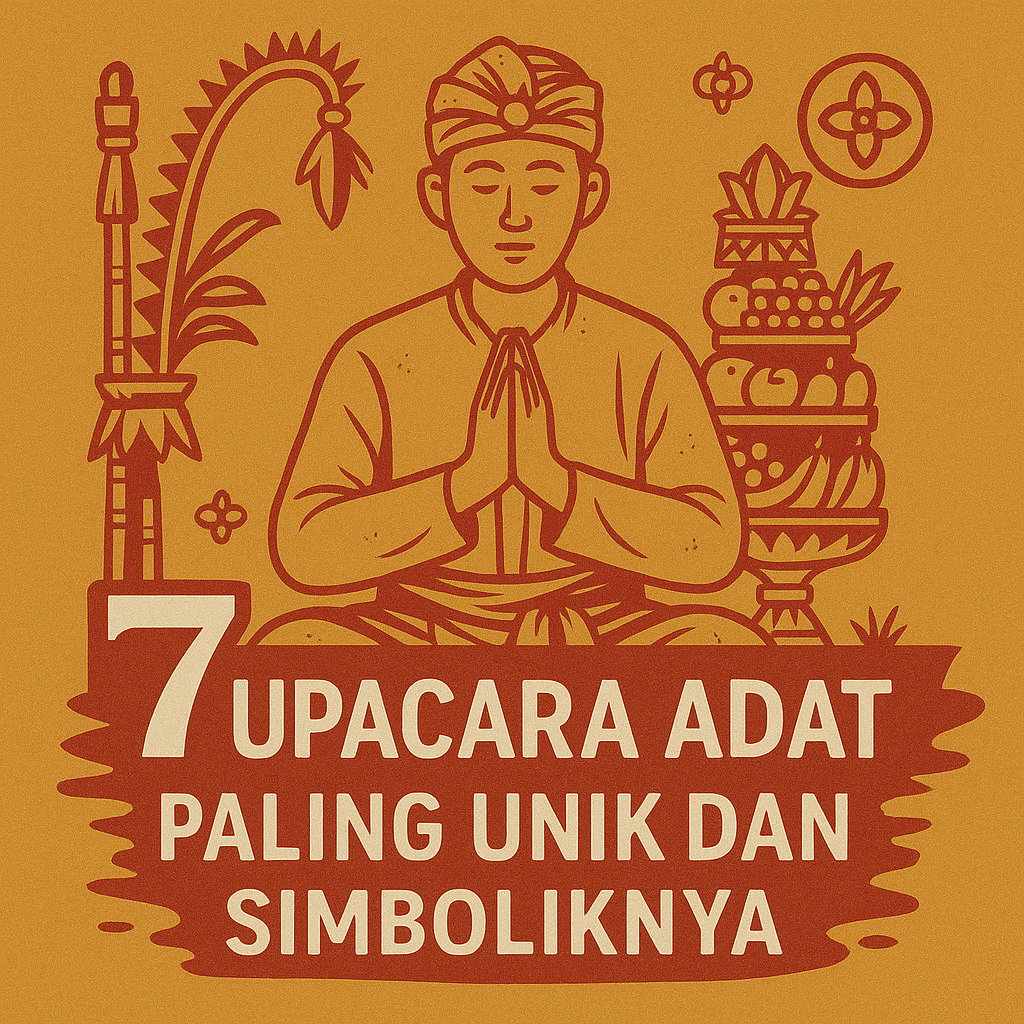 7 Upacara Adat Paling Unik dan Simboliknya
