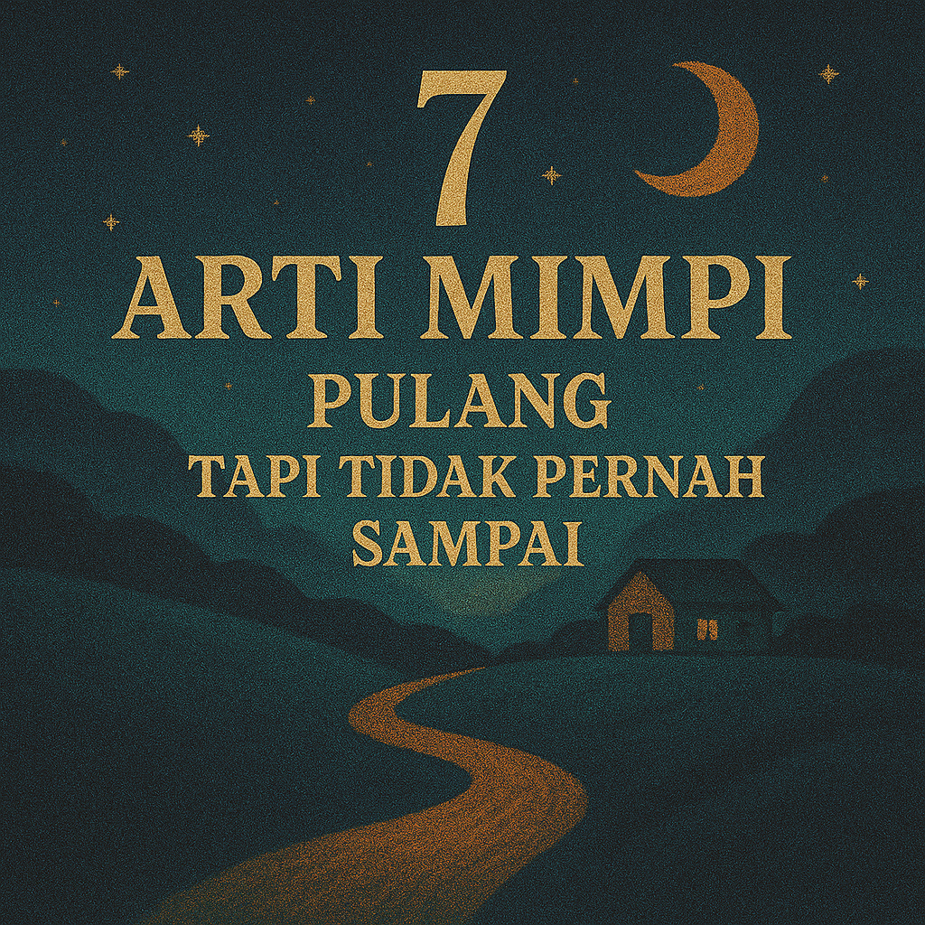 7 Arti Mimpi Pulang Tapi Tidak Pernah Sampai