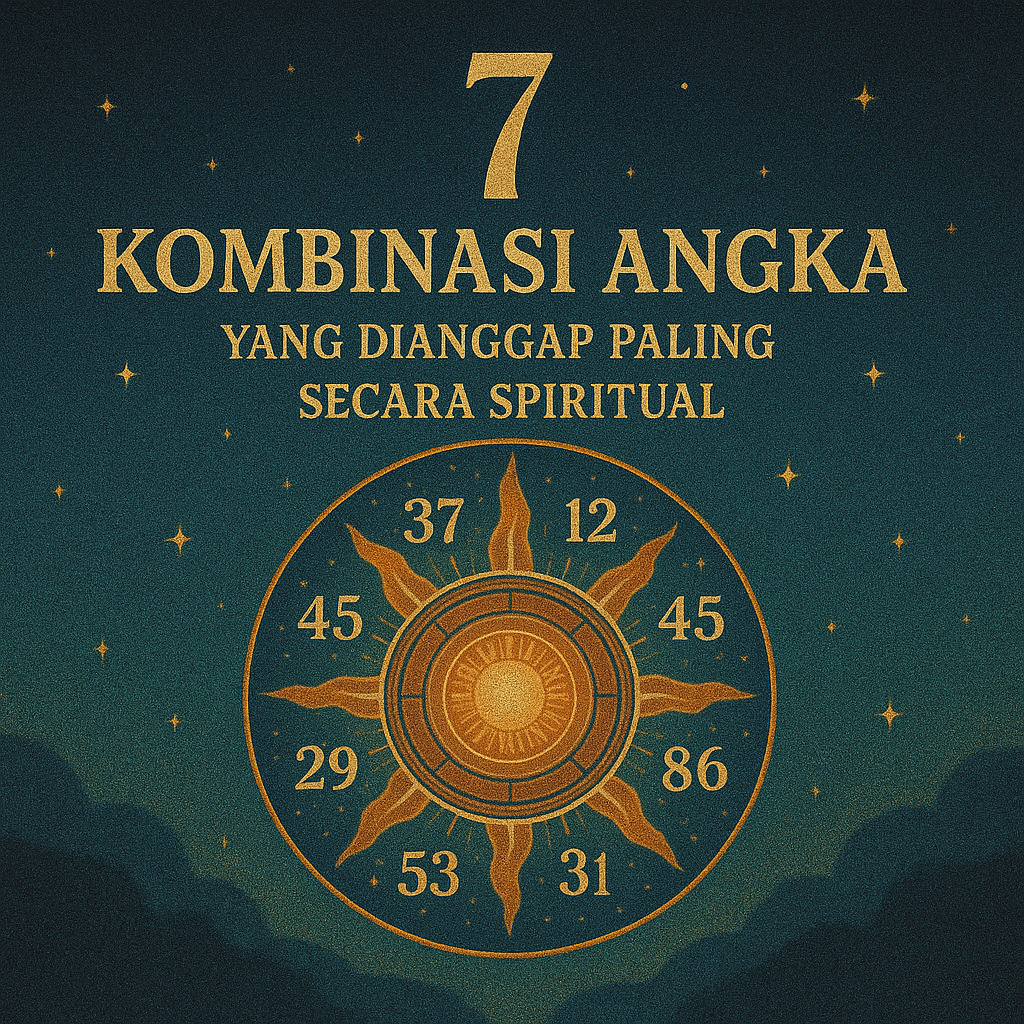 7 Kombinasi Angka yang Dianggap Paling Kuat secara Spiritual