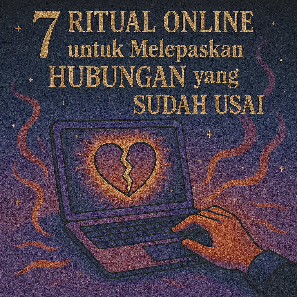 7 Ritual Online untuk Melepaskan Hubungan yang Sudah Usai