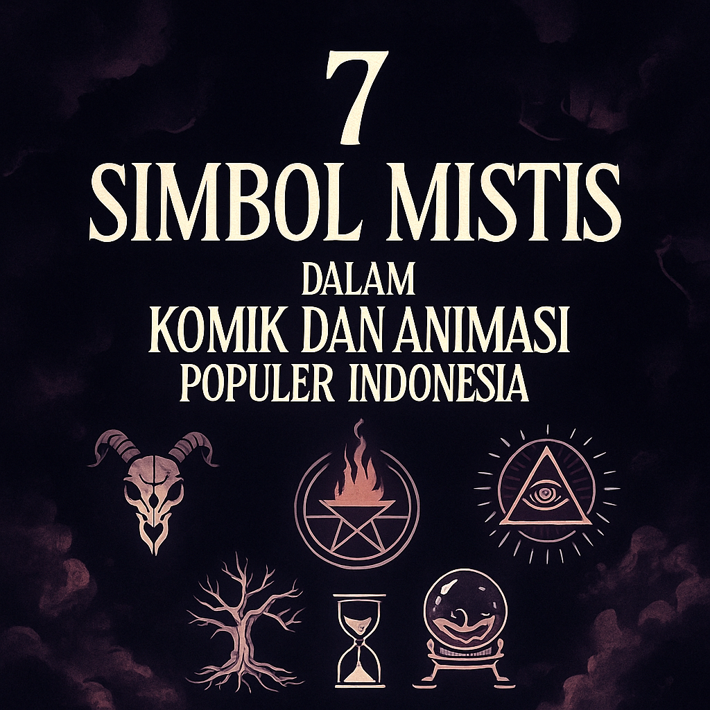 7 Simbol Mistis dalam Komik dan Animasi Populer Indonesia