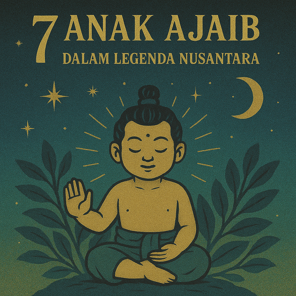 7 Anak Ajaib dalam Legenda Nusantara