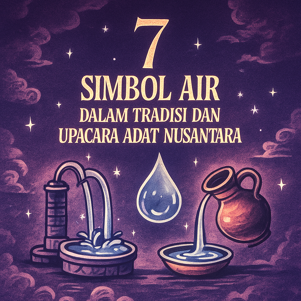 7 Simbol Air dalam Tradisi dan Upacara Adat Nusantara