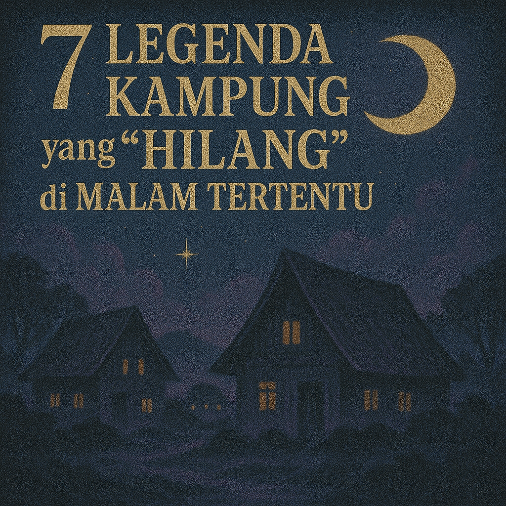 7 Legenda Kampung yang “Hilang” di Malam Tertentu