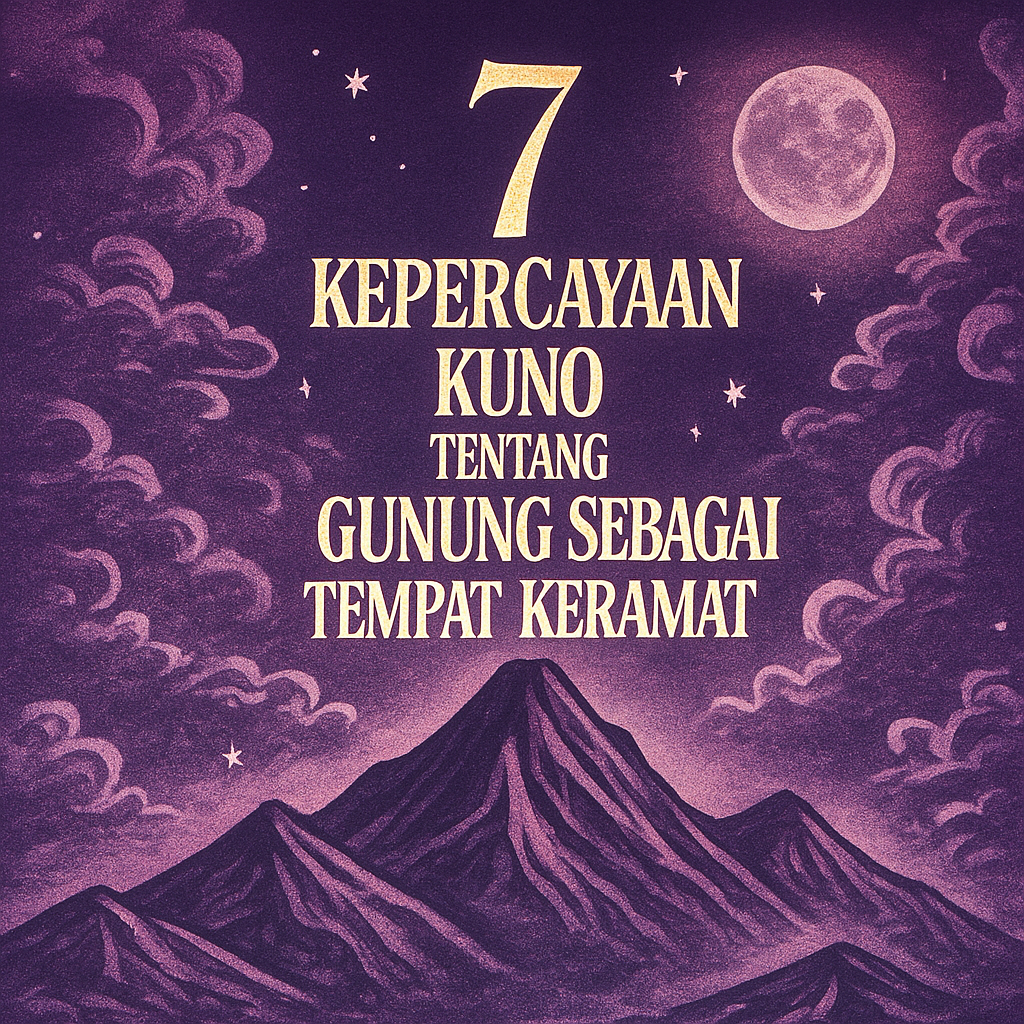 7 Kepercayaan Kuno tentang Gunung Sebagai Tempat Keramat