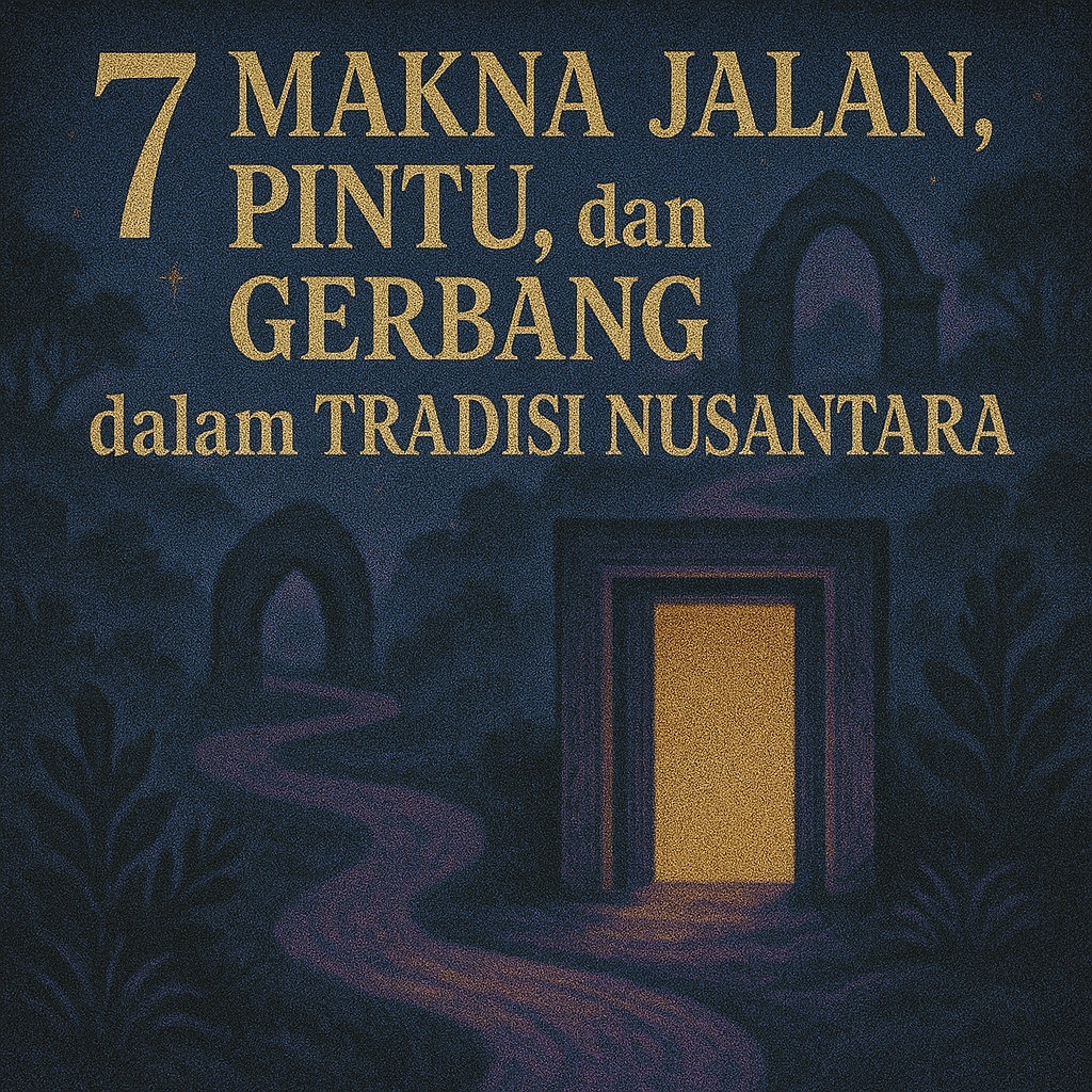 7 Makna Jalan, Pintu, dan Gerbang dalam Tradisi Nusantara