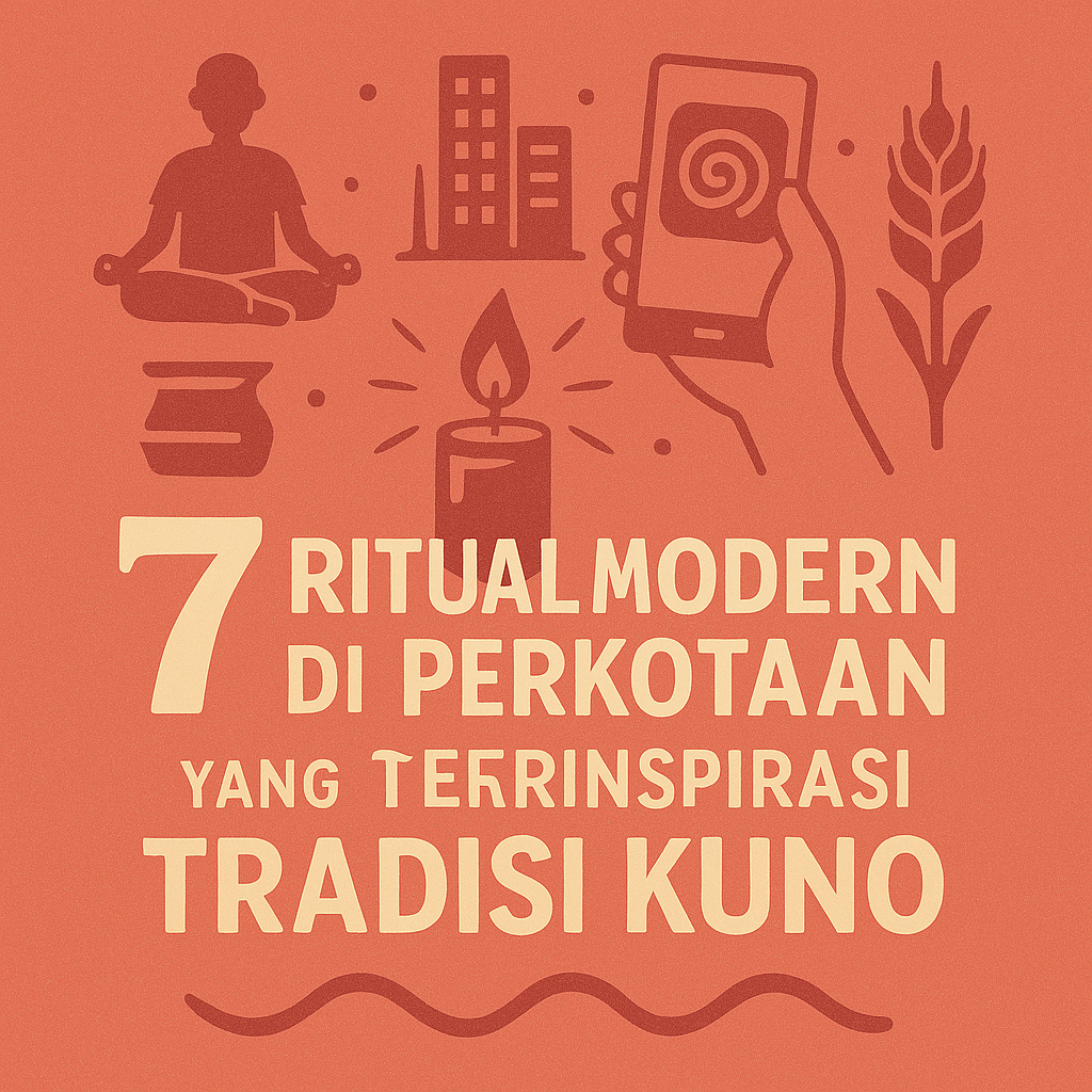 7 Ritual Modern di Perkotaan yang Terinspirasi Tradisi Kuno