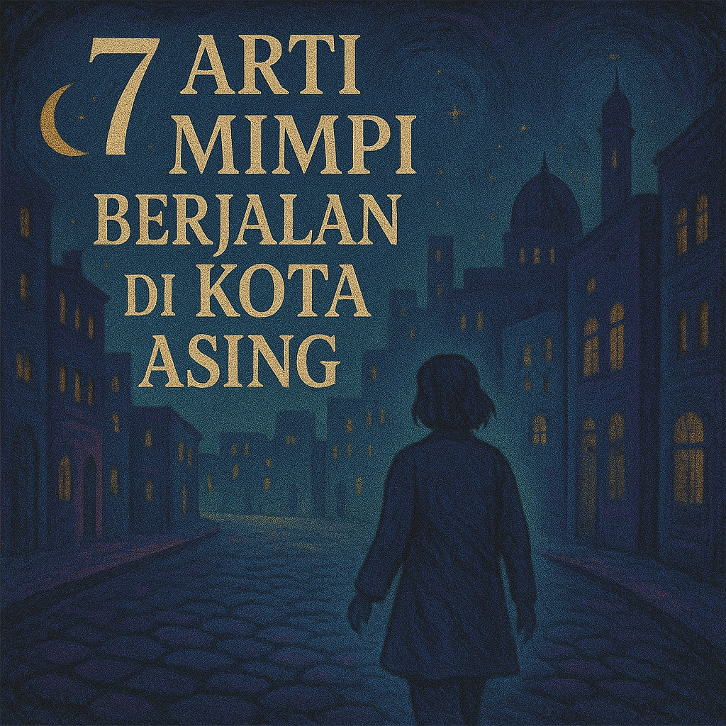 7 Arti Mimpi Berjalan di Kota Asing