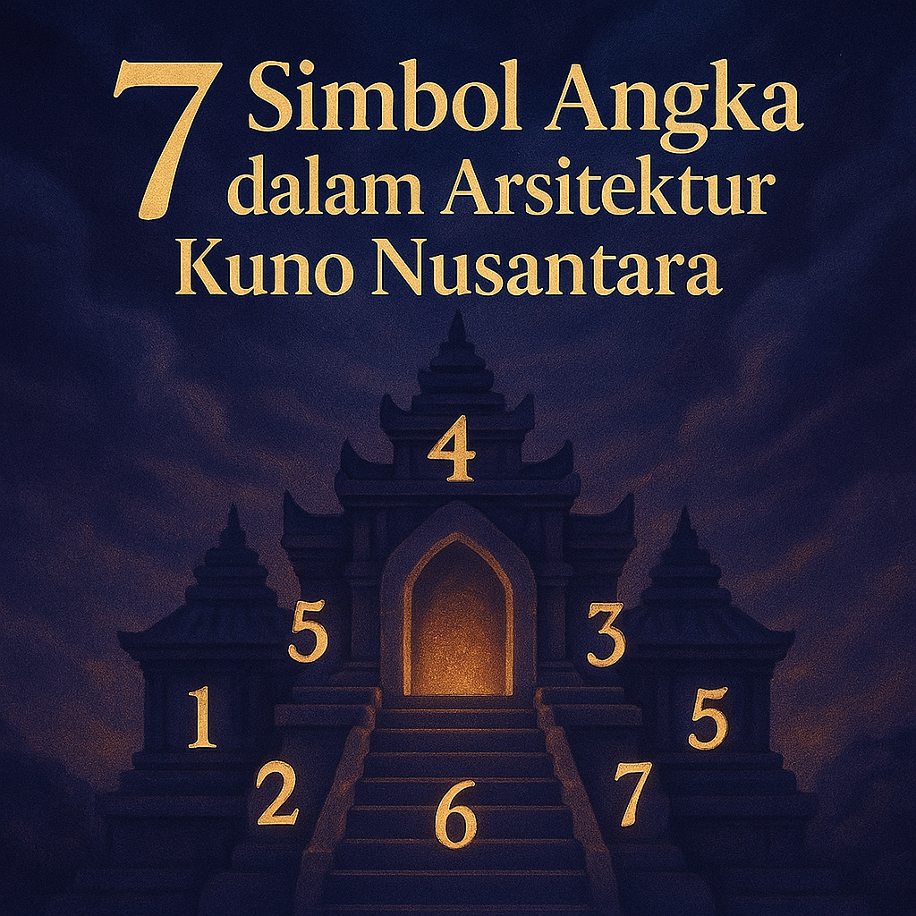 7 Simbol Angka dalam Arsitektur Kuno Nusantara